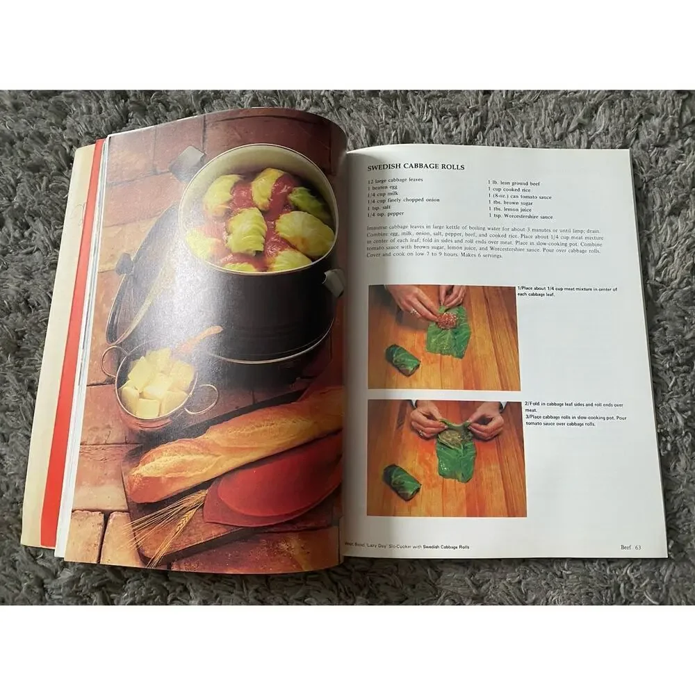 Crockery Cookery By Mabel Hoffman - 1975 Vintage Cookbook Paperback